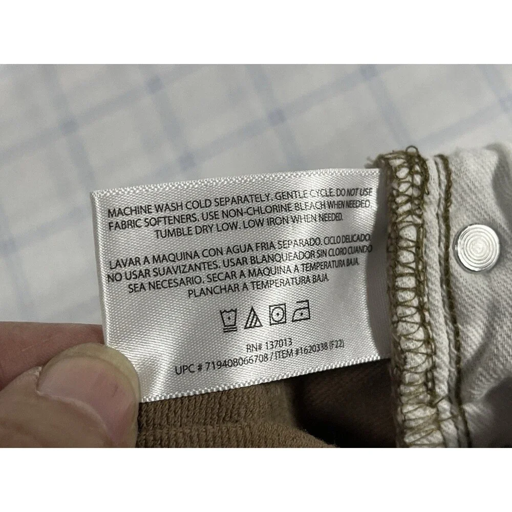 Banana Republic Men's Pants Size 38x30 Brown Tan Stretch 5 Pocket Cotton Chino